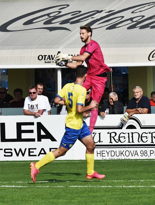 Fortuna ČFL: FC Písek - Admira Praha 3:3.