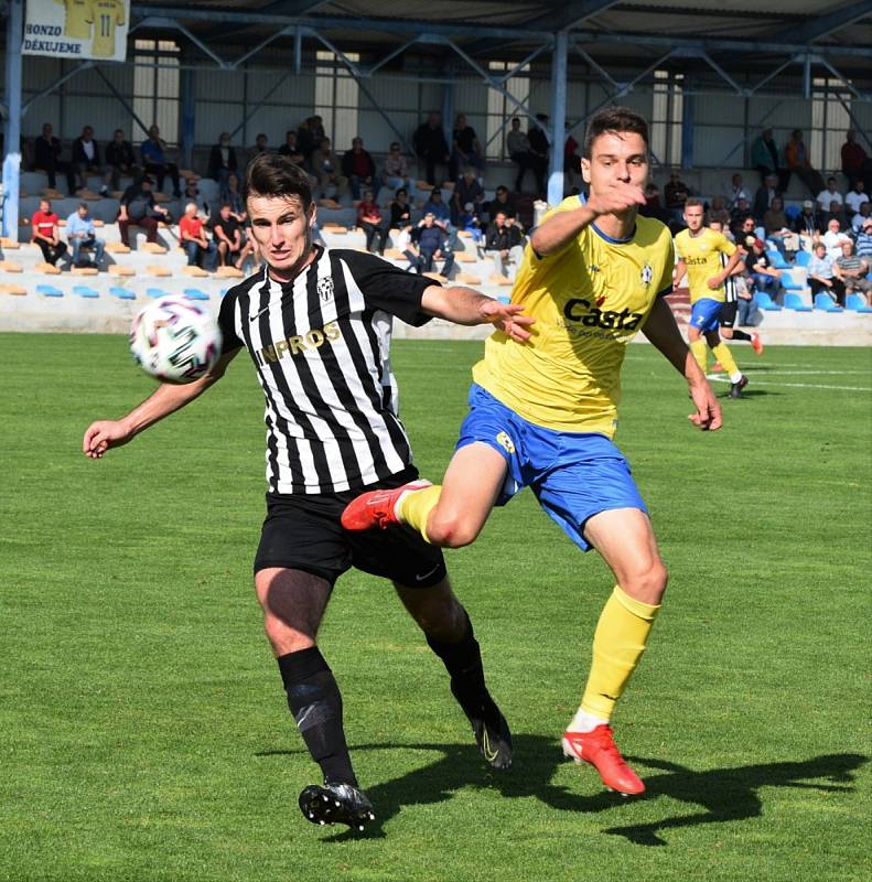 Fortuna ČFL: FC Písek - Admira Praha 3:3.