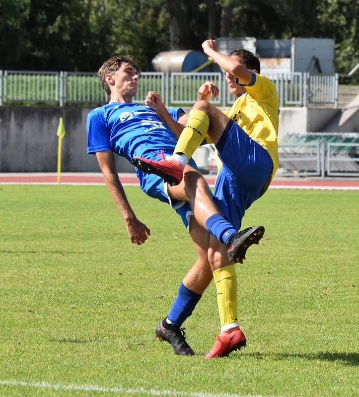 Česká liga dorostu U19: FC Písek - FC Silon Táborsko 2:2 (2:1).