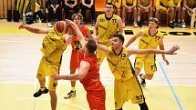 Basketbalová 1. liga: Sršni Photomate Písek – GBA Lions Jindřichův Hradec 81:84 (22:19, 48:31, 61:63).