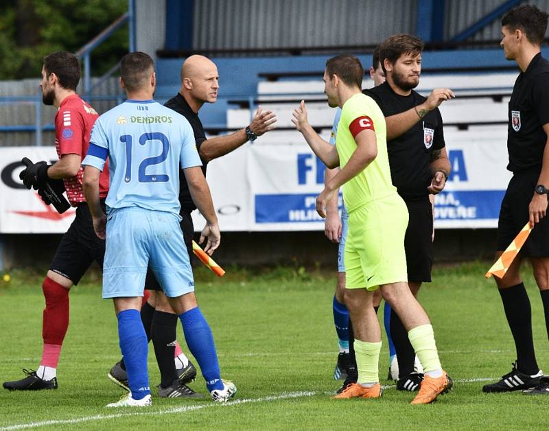 Fotbalový krajský přebor: Protivín - Osek 1:3.