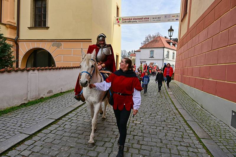 Svatý Martin se ukázal i v Českém Krumlově.