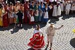 Mezinárodní folklorní festival v Písku.