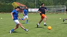 Fotbalový areál v Semicích u Písku hostil Regionální finále Zaměstnanecké ligy Deníku v malém fotbale.