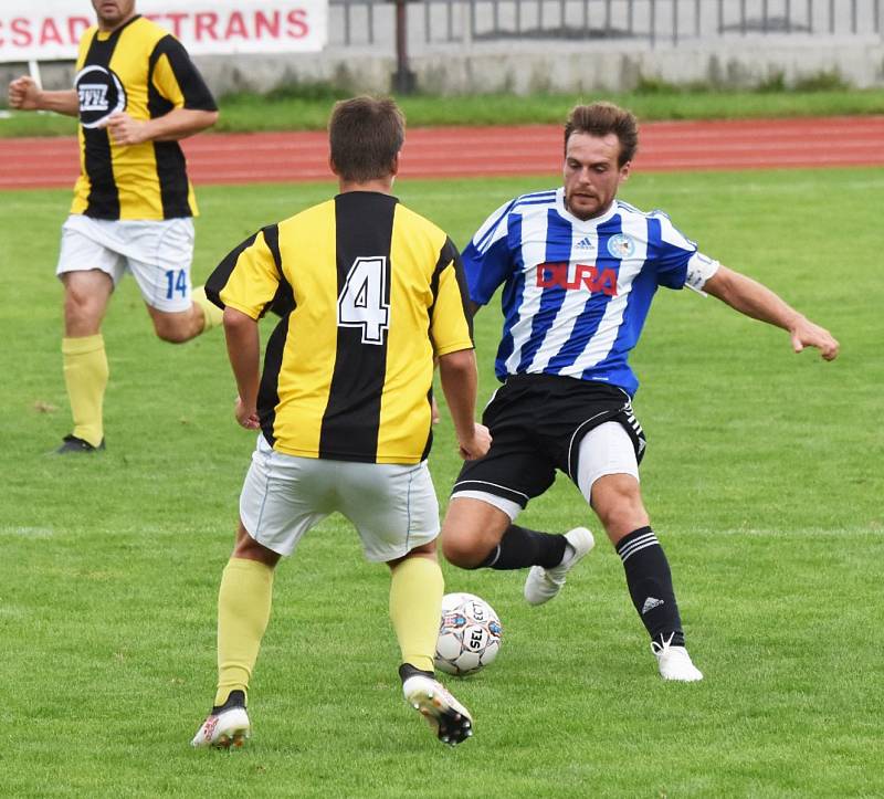 TJ Blatná - FC ZVVZ Milevsko 1:1 (0:0).