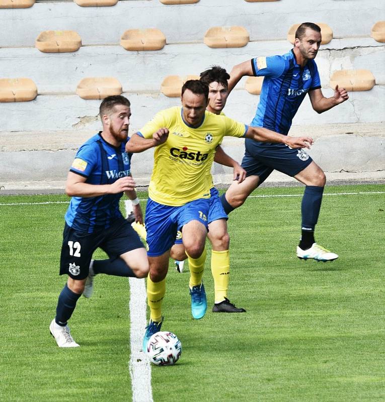 ČFL: FC Písek - Domažlice 1:3 (0:1).