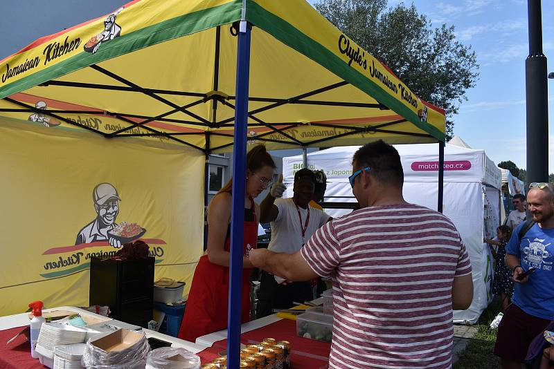 Street Food Market v Písku.