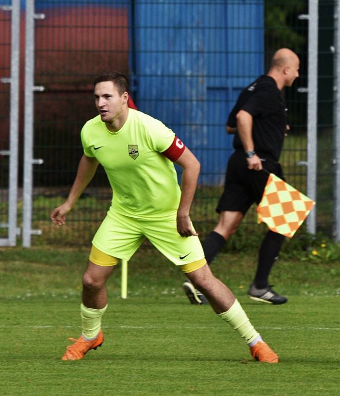 Fotbalový krajský přebor: Protivín - Osek 1:3.