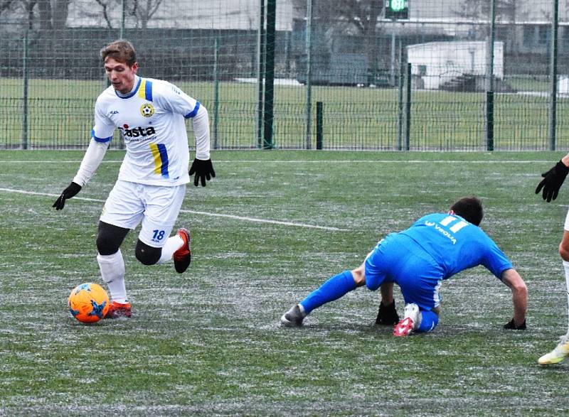 Přípravný fotbal: FC Písek - Baník Ostrava U19 1:2 (0:2).