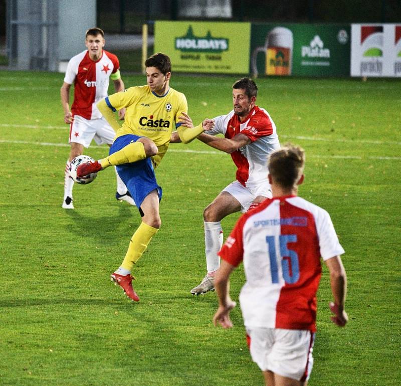 Fortuna ČFL: FC Písek - SK Slavia Praha B 2:1 (0:1).