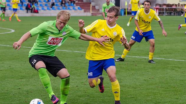 FC Písek - SK Benátky nad Jizerou 2:1 (2:0).