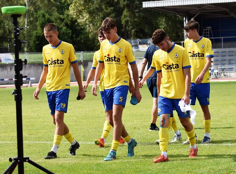 Česká liga dorostu U19: FC Písek - FC Silon Táborsko 2:2 (2:1).