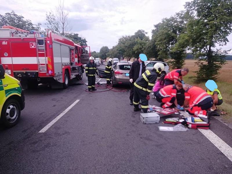 Tragická nedělní nehoda nedaleko Hrejkovic na Písecku.