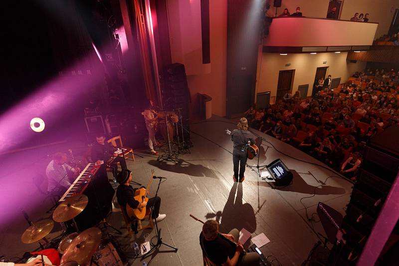 Koncert kapely Kryštov v Písku.