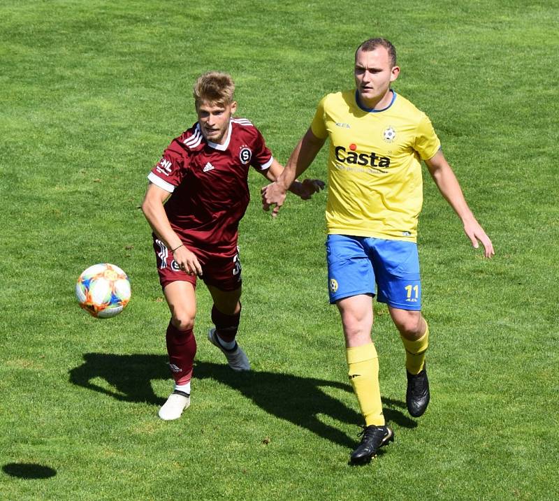 Fotbalová příprava: FC Písek - Sparta Praha B 1:3 (1:2).