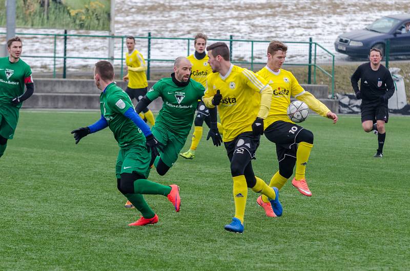 Písečtí fotbalisté v přípravě remizovali s Vlašimí