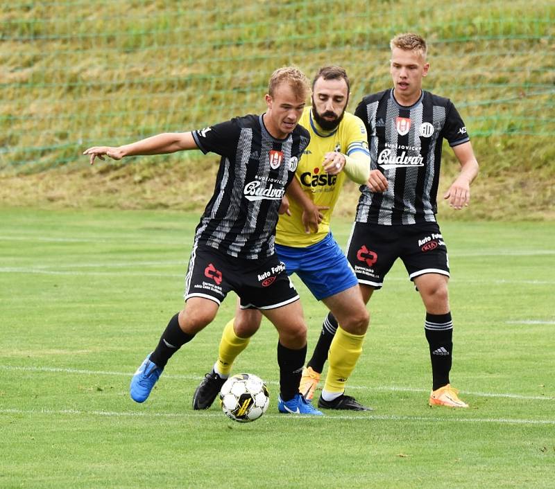 Fotbalová ČFL: Dynamo ČB B - FC Písek 0:2 (0:1).