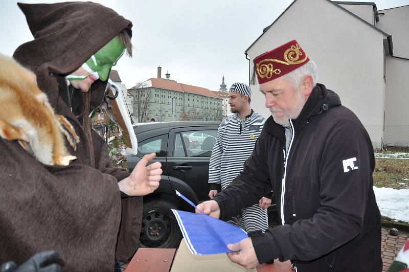 Průvod masek prošel historickým centrem Písku.