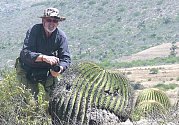Zoolog Karel Pecl na expedici v Mexiku.