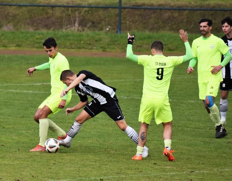 Fotbalový KP: ZVVZ Milevsko - TJ Osek 3:2 (2:0).