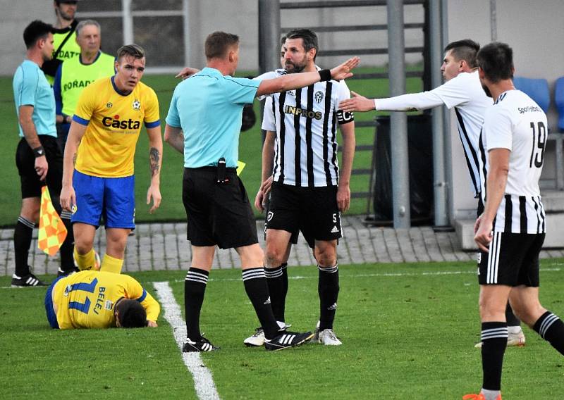 ČFL: FC Písek - Admira Praha 0:2 (0:0). Foto: Jan Škrle