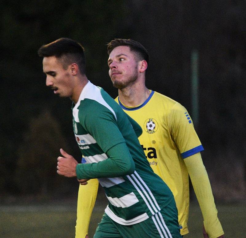 Fotbalová příprava: FC Písek - Bohemians Praha B 4:5.