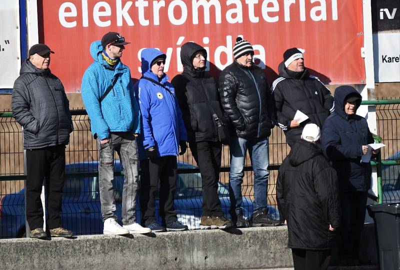 Přípravný fotbal: FC Písek - AC Sparta Praha B 2:1 (2:1). Foto: Jan Škrle