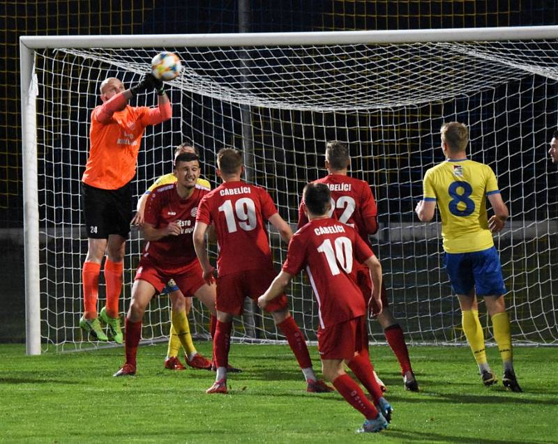 ČFL: FC Písek - Králův Dvůr 2:1 (1:1).