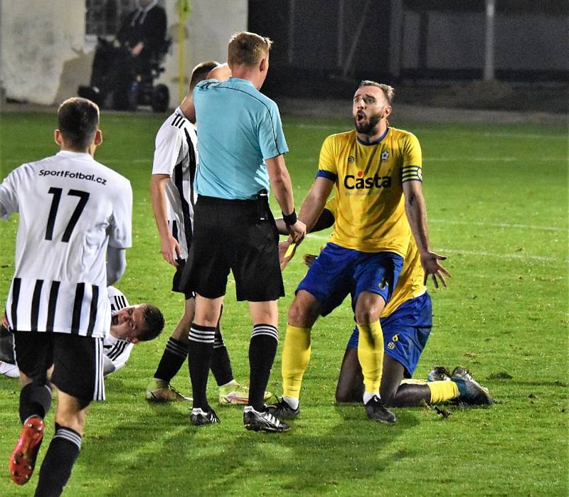 ČFL: FC Písek - Admira Praha 0:2 (0:0). Foto: Jan Škrle