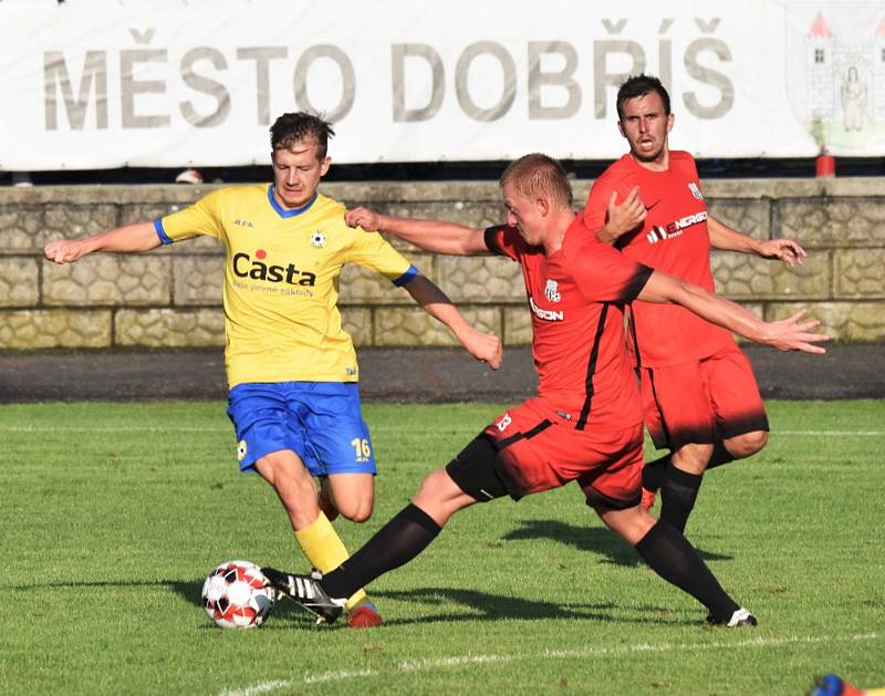 MFK Dobříš – FC Písek 0:2 (0:1).