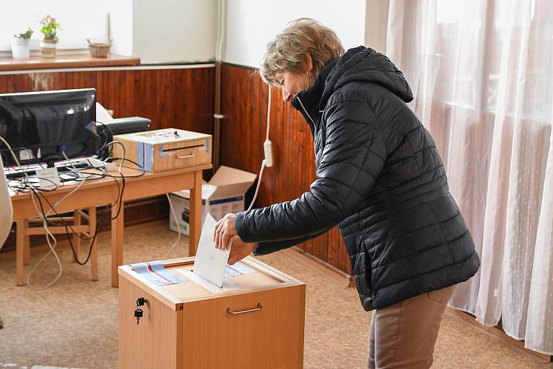 Volby do zastupitelstva obce v Borovanech a Křenovicích na Písecku.