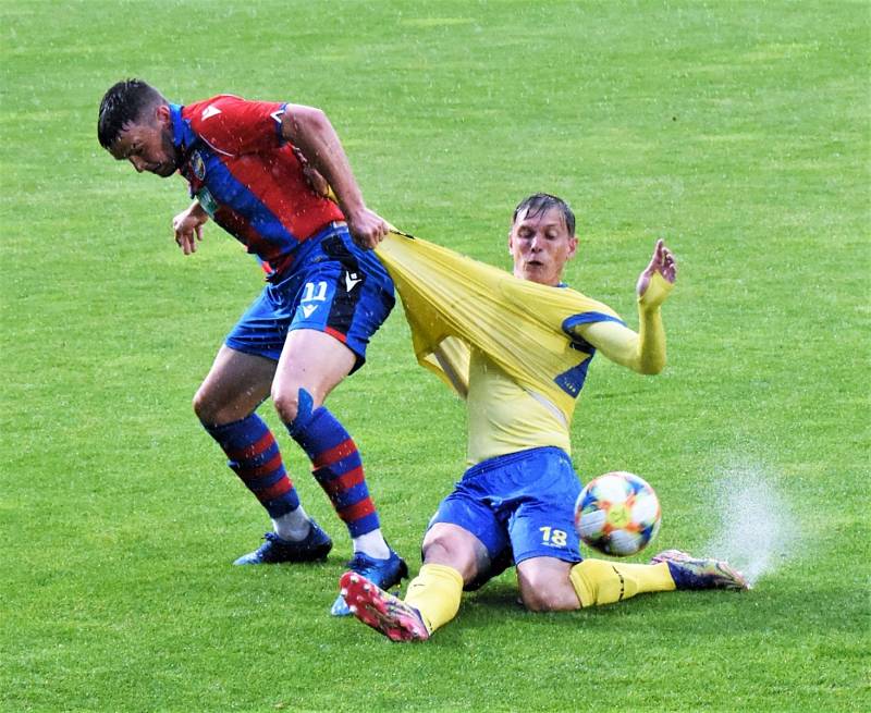 Fotbalová ČFL: FC Písek - Viktoria Plzeň B 0:2 (0:0).