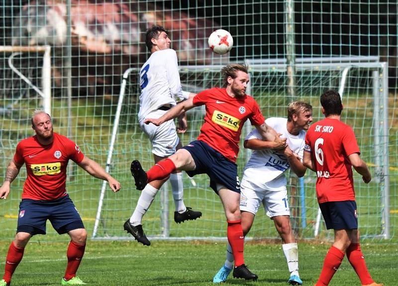 Na podzim Milevsko remizovalo v Čimelicích 2:2 (na snímku), tentokrát doma vzájemný duel vyhrálo 4:1.