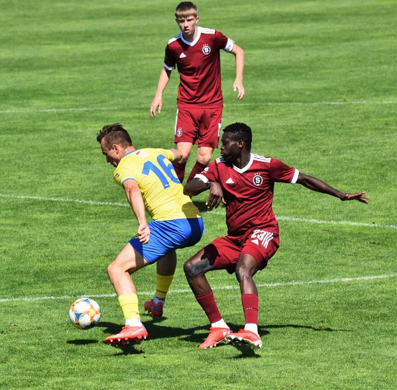 Fotbalová příprava: FC Písek - Sparta Praha B 1:3 (1:2).