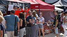 Street Food Market v Písku.