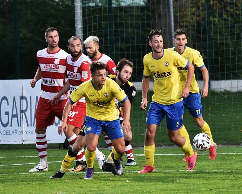 Na podzim Písek doma Povltavskou FA porazil 3:0, na hřišti soupeře nyní remizoval 1:1.