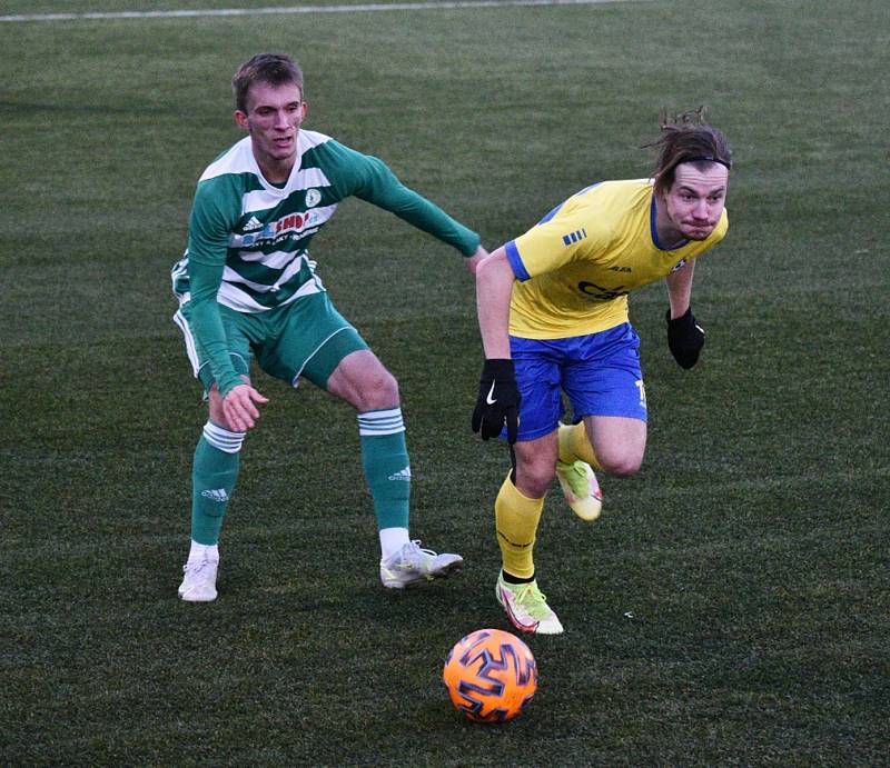 Fotbalová příprava: FC Písek - Bohemians Praha B 4:5.