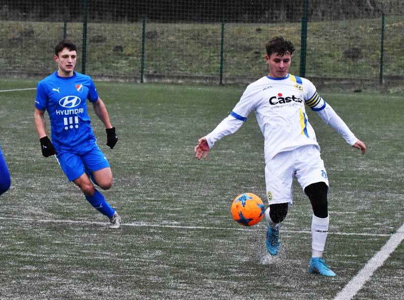 Přípravný fotbal: FC Písek - Baník Ostrava U19 1:2 (0:2).