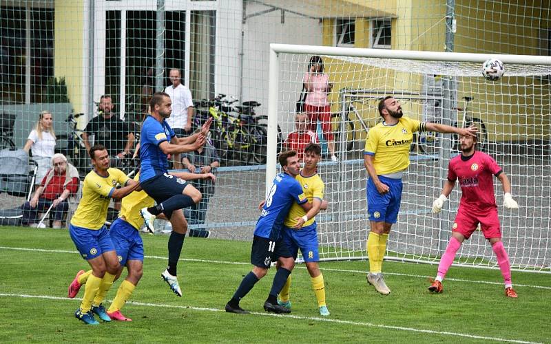 ČFL: FC Písek - Domažlice 1:3 (0:1).