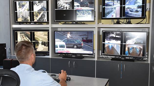Kamerový systém městské policie. Ilustrační foto