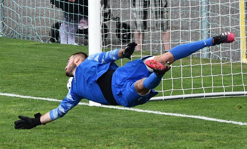 Fortuna ČFL: FC Písek - Admira Praha 3:3.