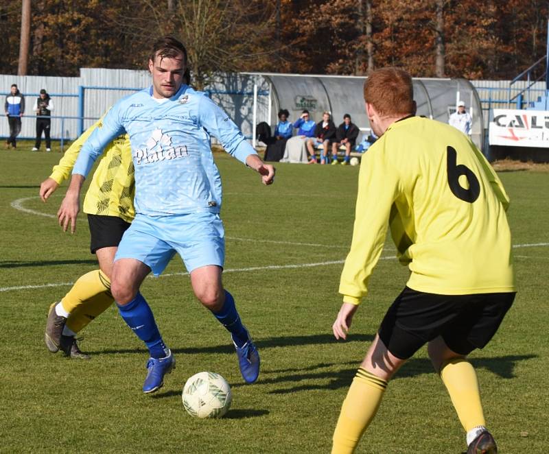 Fotbalový KP: Protivín - Prachatice 1:1 (1:1).