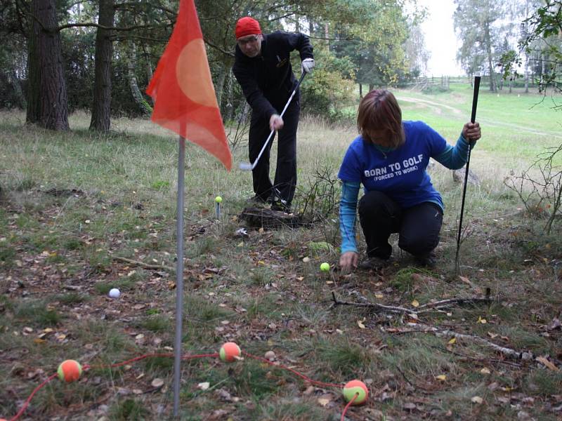 Turnaj v extrémním golfu 7. EG Cup Písek na Velkém Kamýku.