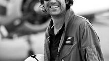 Pilot Rainer Steinberger, který tragicky zahynul při nehodě svého letounu na Písecku.