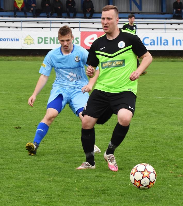 Fotbalový KP: Protivín - Rudolfov 5:1 (2:0).