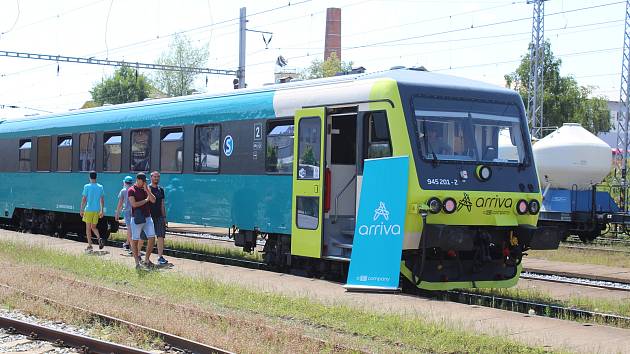 Arriva představila nový vlak, který bude jezdit z Prahy na jih.