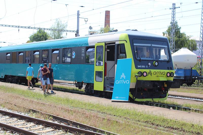 Arriva představila nový vlak, který bude jezdit z Prahy na jih.