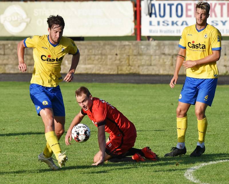 MFK Dobříš – FC Písek 0:2 (0:1).