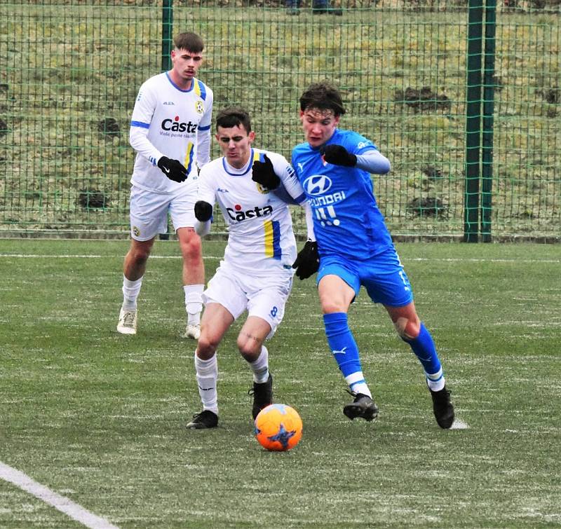 Přípravný fotbal: FC Písek - Baník Ostrava U19 1:2 (0:2).