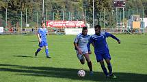 Mirovičtí fotbalisté porazili Čkyni 2:0 (snímek je z podzimního souboje, kdy na Šumavě zvítězili 3:1).